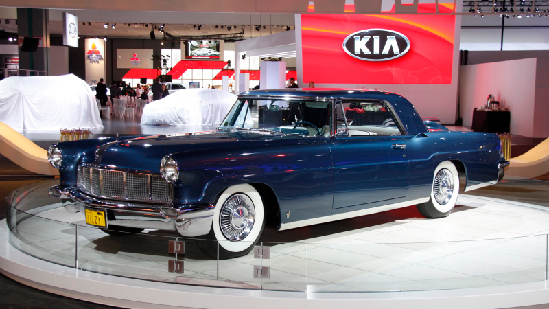 Illustration for article titled No Car At The Lincoln Stand Is Newer Than 1961